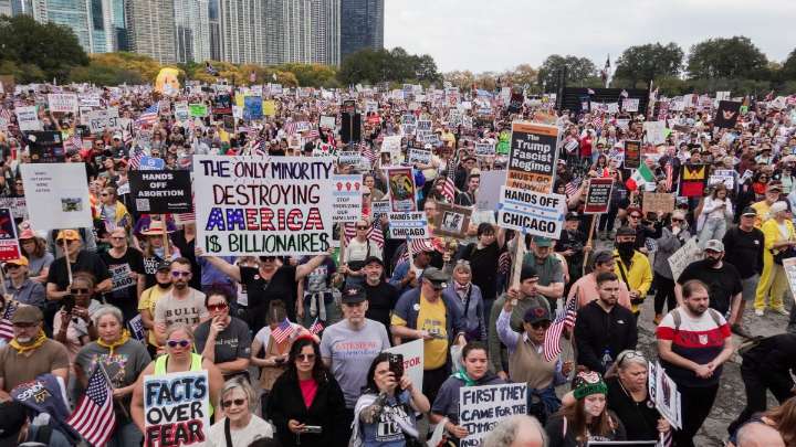 Protestas de “No Kings” contra el gobierno de Trump – Telemundo Washington DC (44)