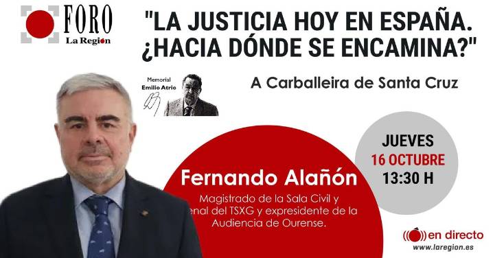 El futuro de la justicia, a debate en Foro La Región