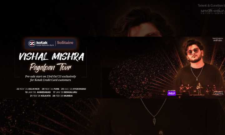 Vishal Mishra’s Pagalpan Tour 2025