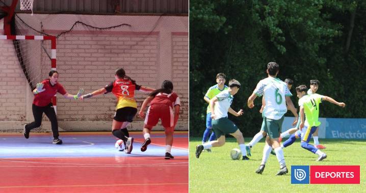 Interescolar USM en Bío Bío: Liceo Comercial de Talcahuano y CEAT de San Pedro gritaron campeón