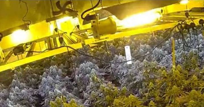 Manhunt underway after dawn raids uncover drug den in Moss Side