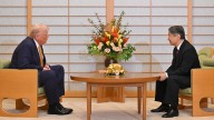 President Trump greeted by Emperor Naruhito in Japan before meeting with new prime minister