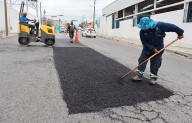 Continúa Saltillo con acciones de bacheo en todos los sectores