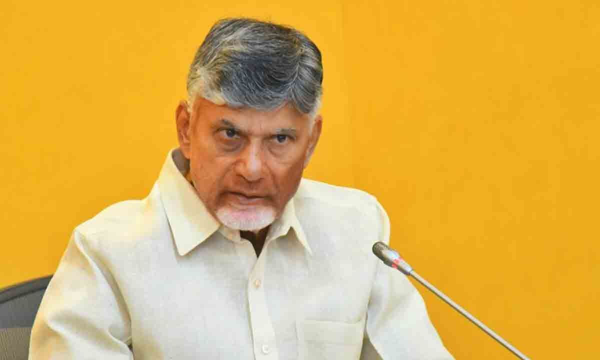 CM Chandrababu calls cadre to carry relief efforts amid cyclone Montha