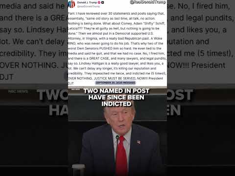 Trump’s private message accidentally posted on Truth Social