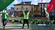 Calatayud responde con una marea verde para respaldar la investigación contra el cáncer