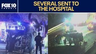 2 separate rollover crashes under investigation