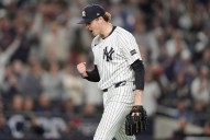 Schlittler strikes out 12 in postseason debut as Yankees beat Red Sox 4