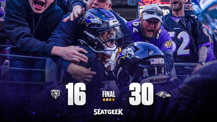 Game Recap: Ravens Defeat Bears to End Four