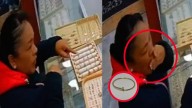 Mujer se traga un anillo en joyería para robarlo; quedó registrado en video