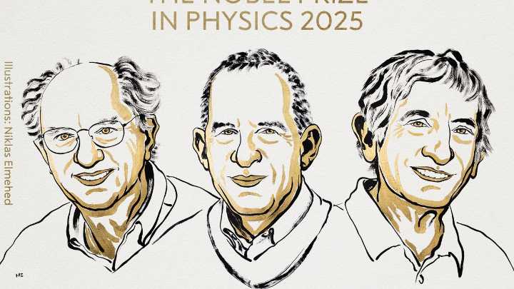 Premio Nobel de Física para John Clarke, Michel H. Devoret y John M. Martinis por descubrir la tunelización mecánica cuántica macroscópica