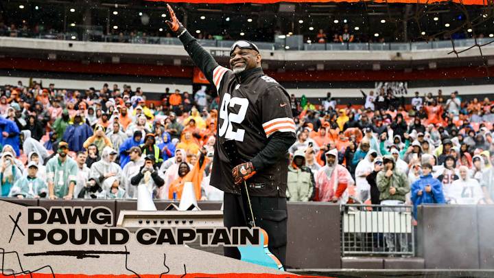 Michael Dean Perry serves as Dawg Pound Captain ahead of Week 7 vs. Dolphins