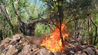 Aseguran Campamento Utilizado por Presunto Grupo Criminal en Tepuche, Culiacán