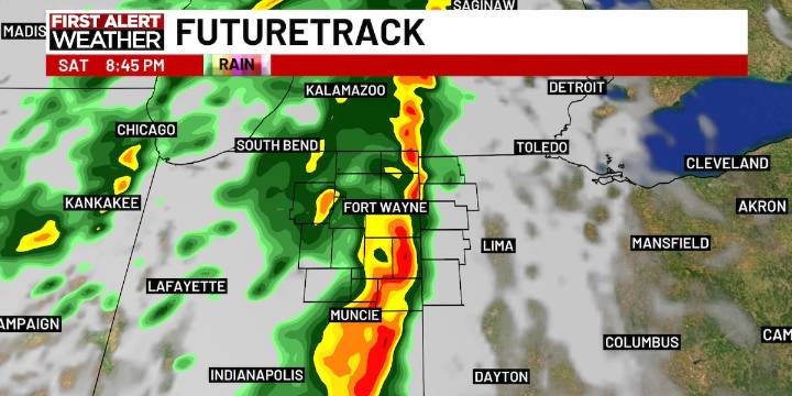 First Alert Forecast: Rain chances ahead this week