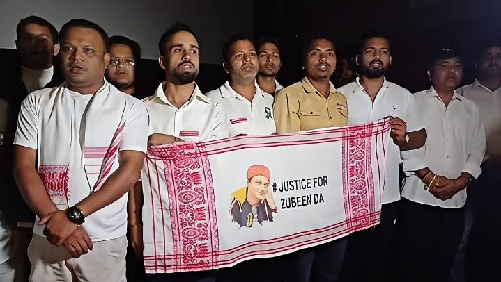 Assam : Sivsagar Bids Tearful Farewell As Zubeen Garg’s Final Film Touches Hearts