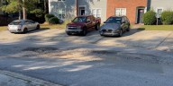 Harbison neighbors frustrated with damaged road conditions