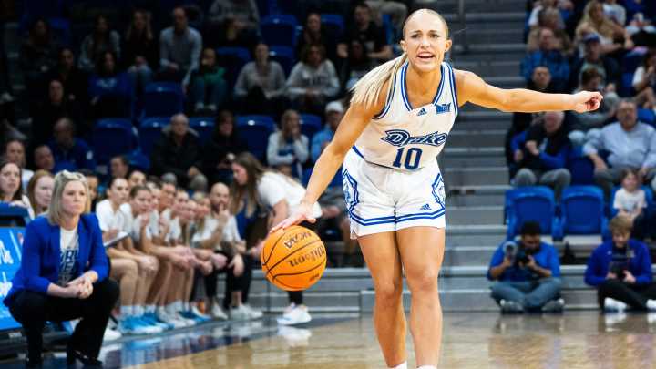 Former Drake star Katie Dinnebier joins radio broadcast team
