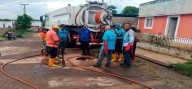 Realizan mantenimiento de la red de aguas servidas en el municipio Sotillo