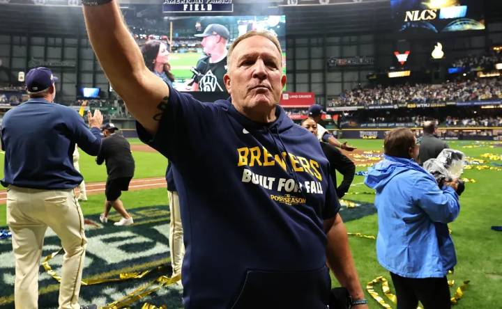 Brewers pin hopes on last trade deadline acquisition for Game 1 against Dodgers in NLCS