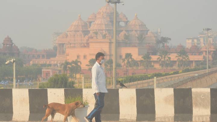 Pollution grips Delhi ahead of Diwali as some parts record air quality above 400