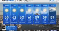 Comfortable, fall temperatures in Maryland through week's end