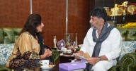 Kiran Mazumdar-Shaw meets Siddaramaiah, DK Shivakumar amid row over Bengaluru roads