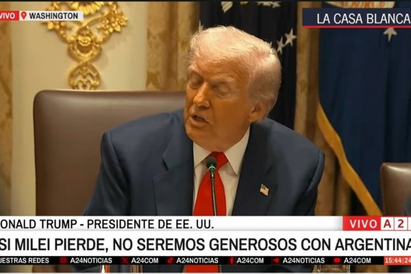 No hay plata: memes y reacciones por las explosivas declaraciones de Trump sobre el apoyo a Milei