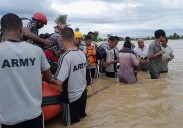 Nepalese villages are swept away by heavy rainfall and landslides, leaving at least 44 dead