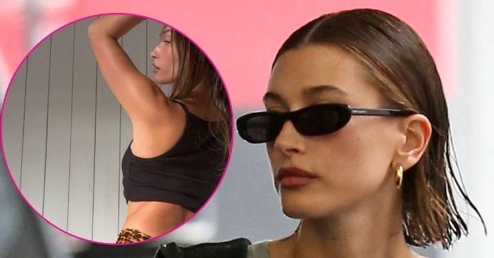 Hailey Bieber Shows Off Her Butt Dimples in Cheeky Photo