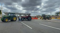 Agricultores Realizan Bloqueo Total en la Caseta Cuatro Caminos en Guasave, Sinaloa
