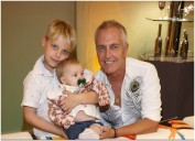 El esperado reencuentro de Marley con sus hijos Mirko y Milenka después de dos meses afuera del país