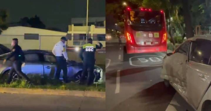 Tragedia en Coyoacán: joven muere tras accidente en moto y volcadura de auto en Circuito Interior