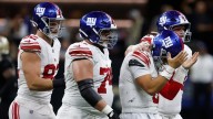 Giants commit five turnovers in loss to Saints