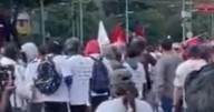 Inicia protesta por los 57 años de la matanza de Tlatelolco