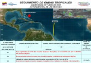 Pronóstico del clima para hoy jueves 30  de octubre   de 2025