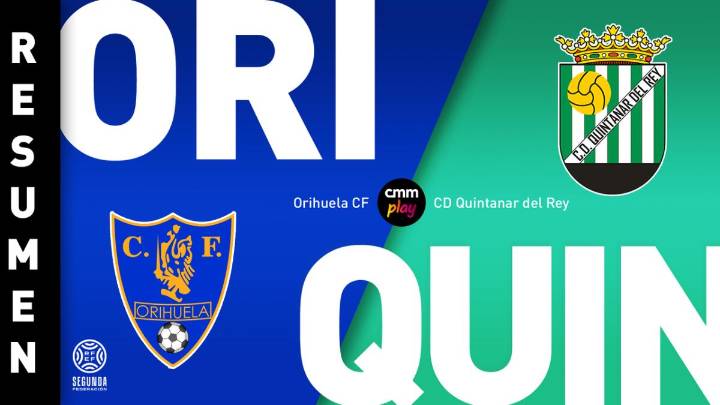 Orihuela CF 3-1 CD Quintanar del Rey