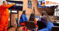 Estudiantes de colegio público de Bogotá se comunican con estación espacial
