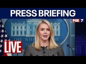 White House press briefing live today