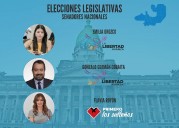 Nuevos Senadores por Salta: Emilia Orozco, Gonzalo Coraita y Flavia Royón
