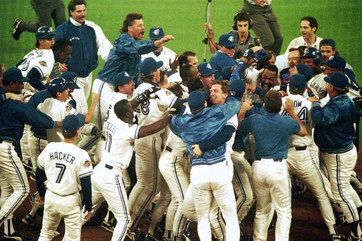 Blue Jays legend Joe Carter is taking Toronto in the World Series
