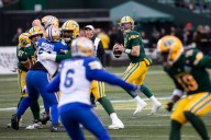 Elks keep playoff hopes alive with 25-20 win against Blue Bombers