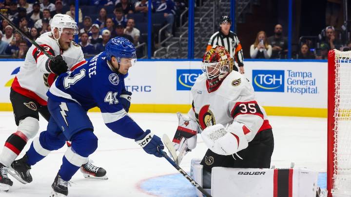 Lightning place forward Mitchell Chaffee on waivers