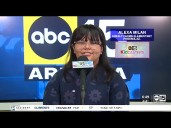 Kidcaster Akexa has your Friday morning forecast from Sheely Farms Elementary