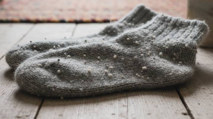 Adiós a las pelotitas en las medias: cómo evitar que se formen con este truco casero