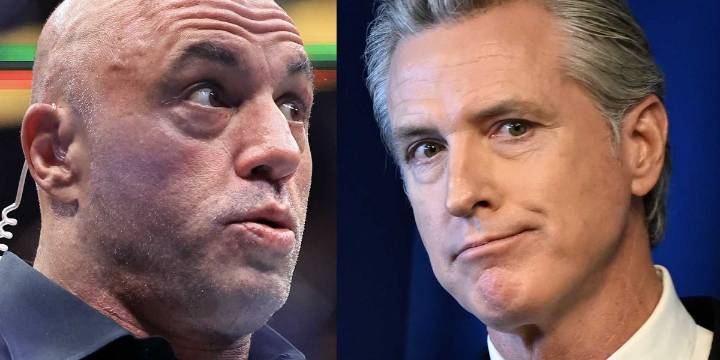 Gavin Newsom lashes out at Joe Rogan for accusing him of ruining California: ‘He did horrible s**t!’