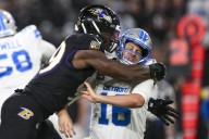 Ravens agree to send pass rusher Oweh to the Chargers for safety Alohi Gilman