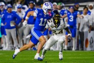 Bear Bachmeier throws for career-high 351 yards to lead No. 23 BYU past West Virginia, 38