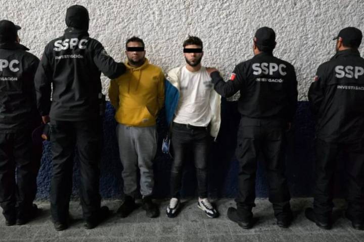 Detienen a presunto líder y dos colaboradores del Tren de Aragua en México