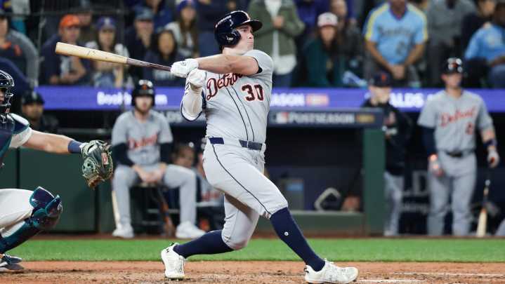Tigers lineup today in Game 5 of ALDS vs Mariners