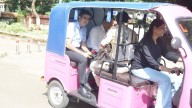 Nashik Collector Takes Pink E-Rickshaw To Work, Resolves To Go Vehicle